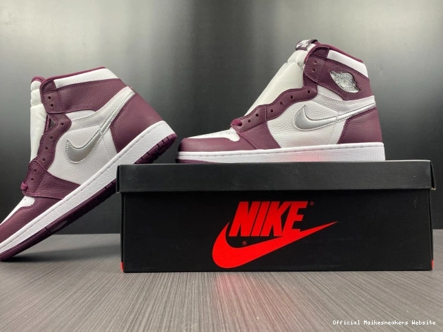 Official Maikesneakers 555088-611 Bordeaux OG 1 Jordan High Air 0817